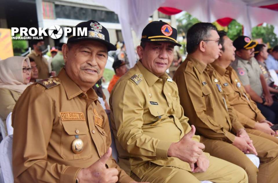 Ikut Dukung dan Berpartisipasi Tangani Karhutla, Pemda Inhil Terima Penghargaan Dari Pemprov Riau