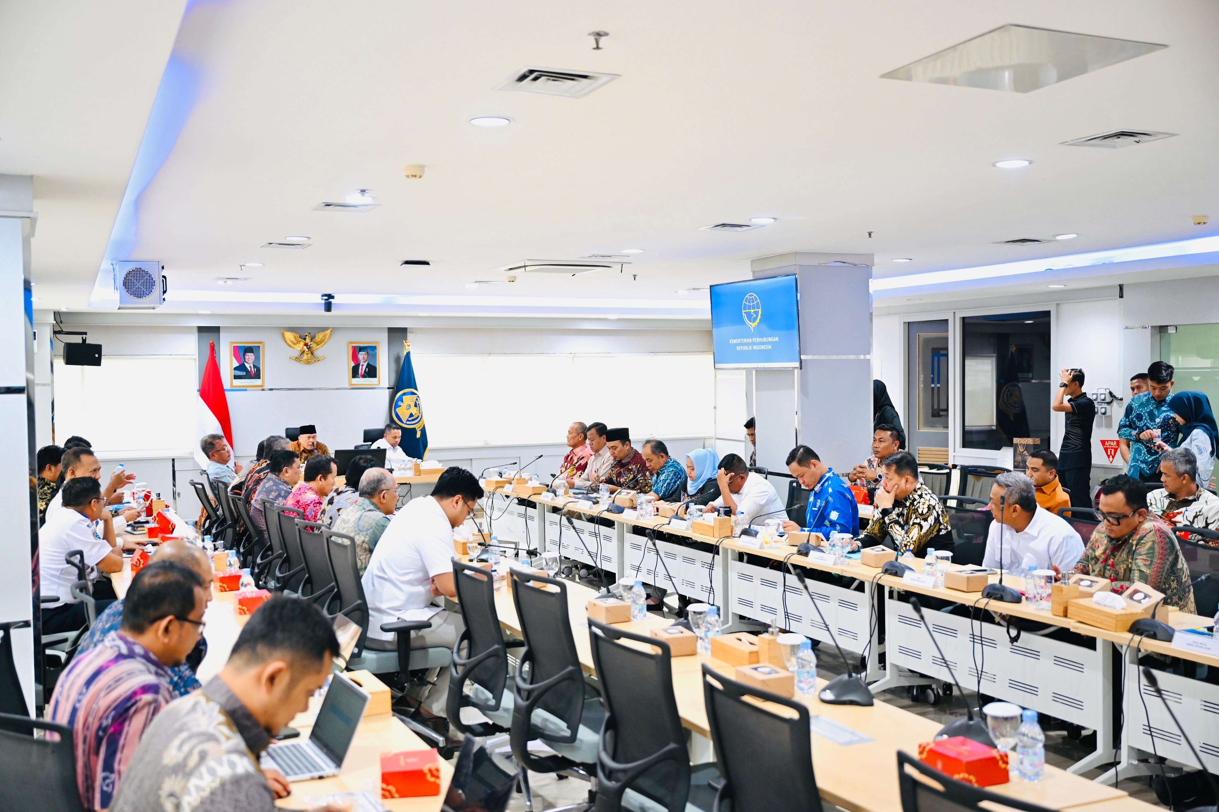 Pemkab Inhil Serius Kembangkan Transportasi Roro, Paparkan Progres ke Pemerintah Pusat