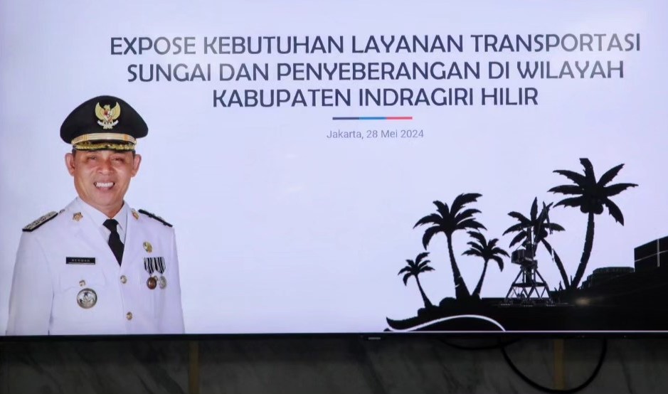 Gerak Cepat,  Pj. Bupati Inhil Herman Sambangi Kementrian Perhubungan RI