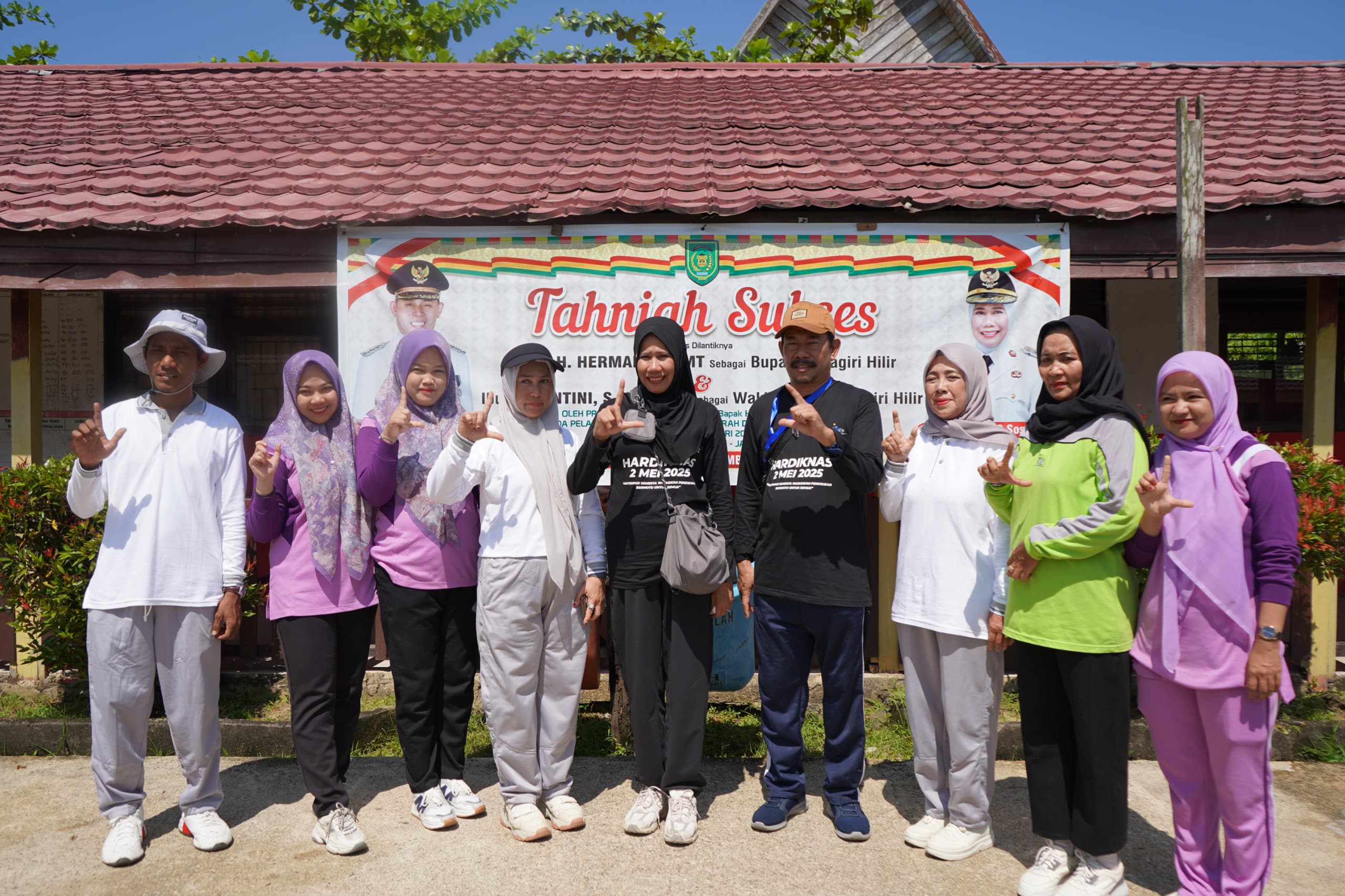 Wabup Yuliantini Tinjau SDN 007 dan SDN 008 Tembilahan