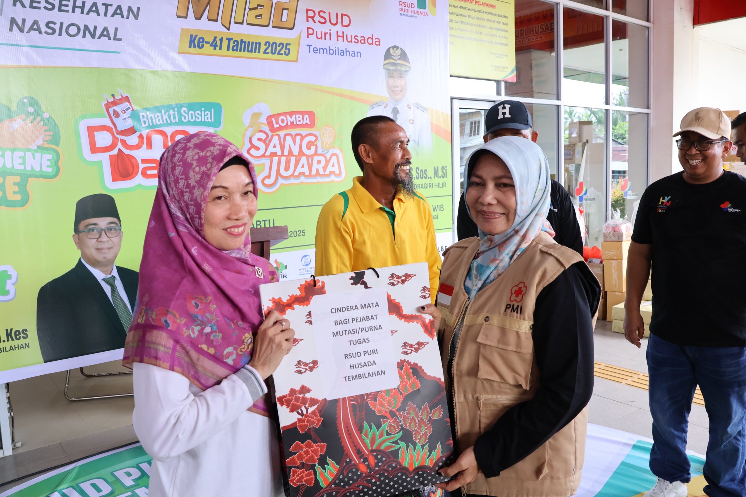 Peringati HKN ke-61 dan Milad RSUD, Bupati Inhil Herman Dorong Transformasi Layanan Kesehatan yang Lebih Cepat dan Merata