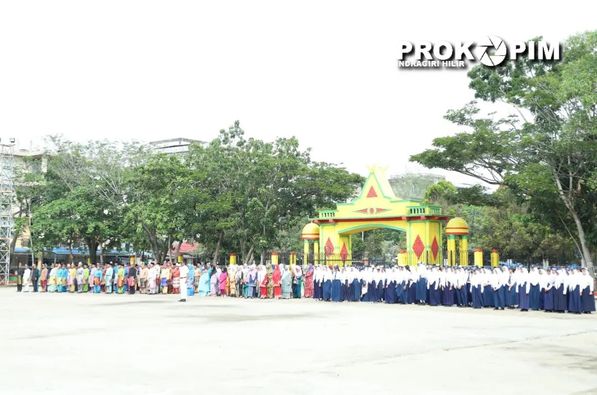 Bertindak Selaku Irup Peringatan Hari Sumpah Pemuda Ke-95, Bupati HM Wardan Bacakan Amanat Menpora RI
