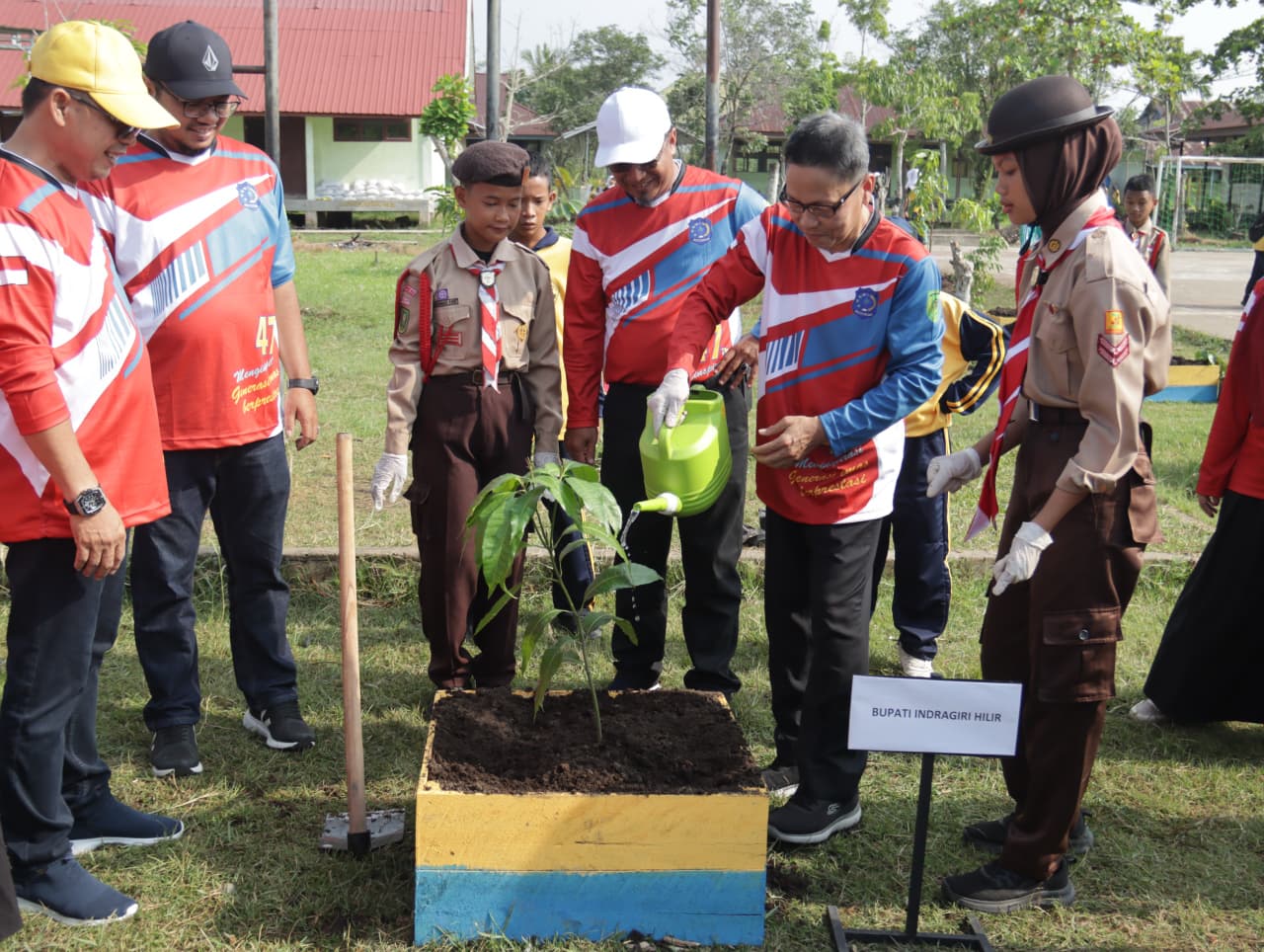 Perayaan Milad SMPN 1 Tembilahan, Bupati Harapkan Makin Banyak Lahirnya Generasi Berdaya Saing