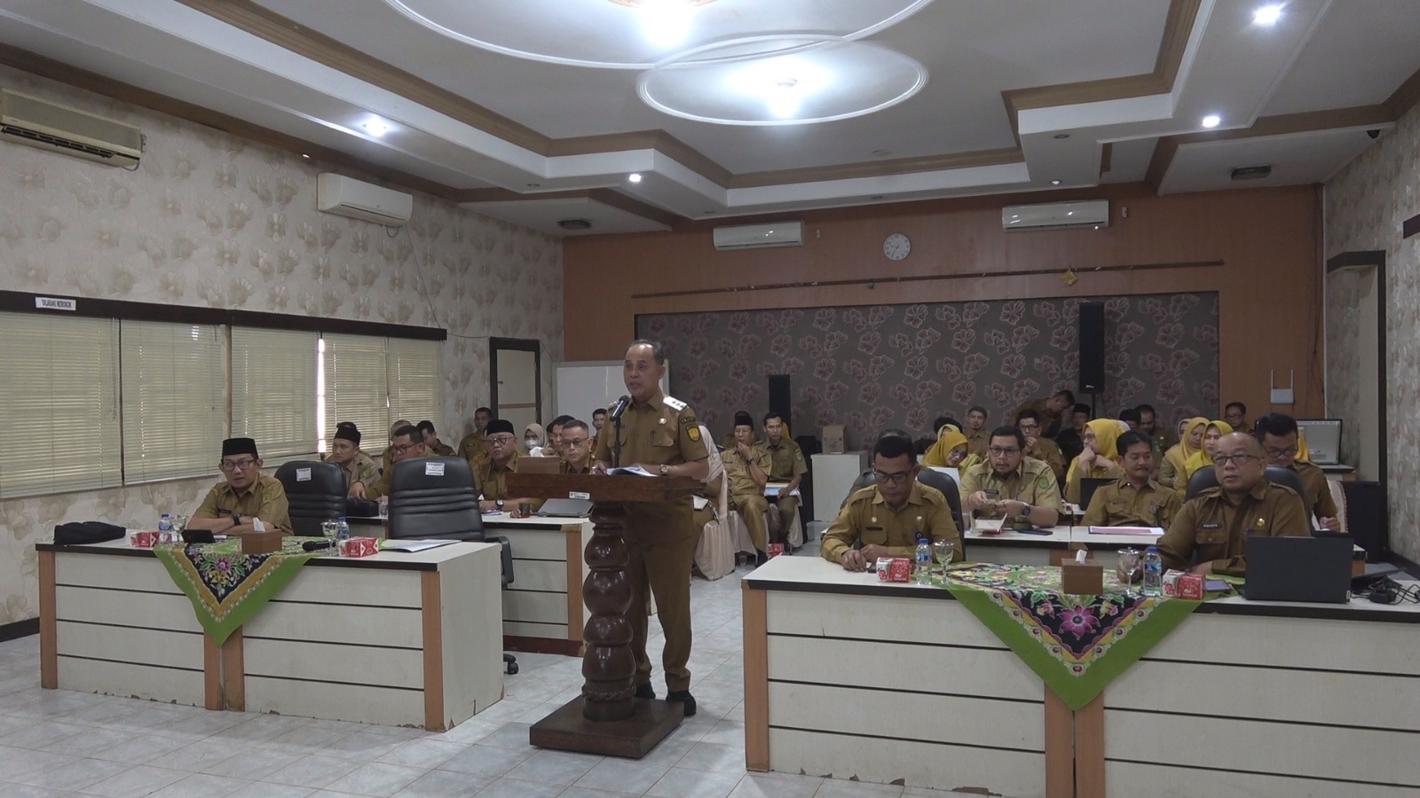 Bupati Inhil Ikuti Evaluasi SAKIP Bersama KemenPAN-RB, Perkuat Kinerja Pemerintah Daerah