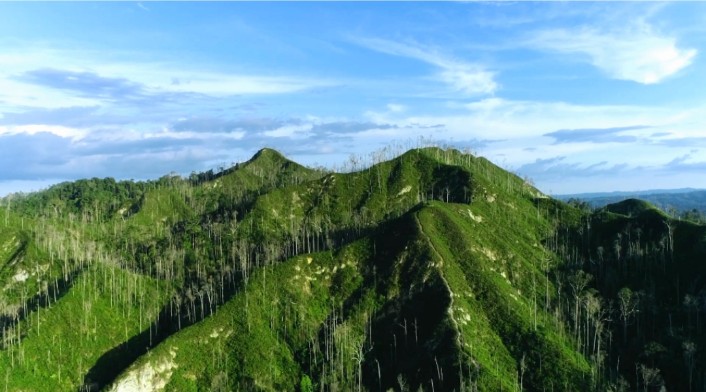 GALERI: View Bukit Condong Objek Wisata Dikelola Disparporabud Inhil
