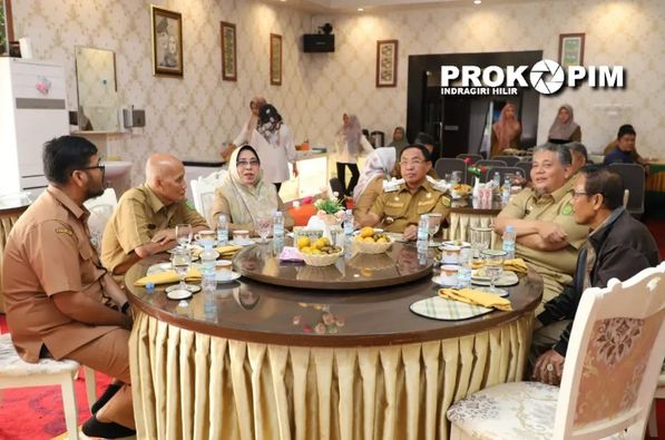Temu Ramah Bupati Inhil dengan Tim Inspektorat Prov. Riau