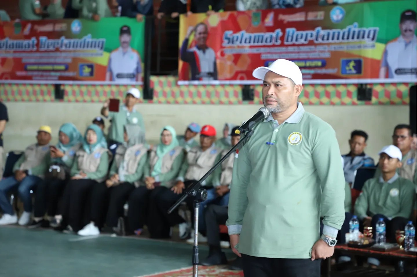 Pj. Bupati Inhil Membuka O2SN dan  GSI Jenjang SD dan SMP TK