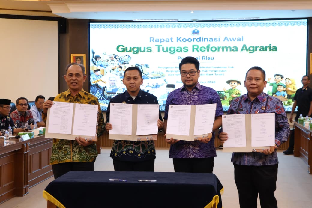 Bupati Inhil Siap Dukung Reforma Agraria Demi Tingkatkan Taraf Ekonomi Masyarakat