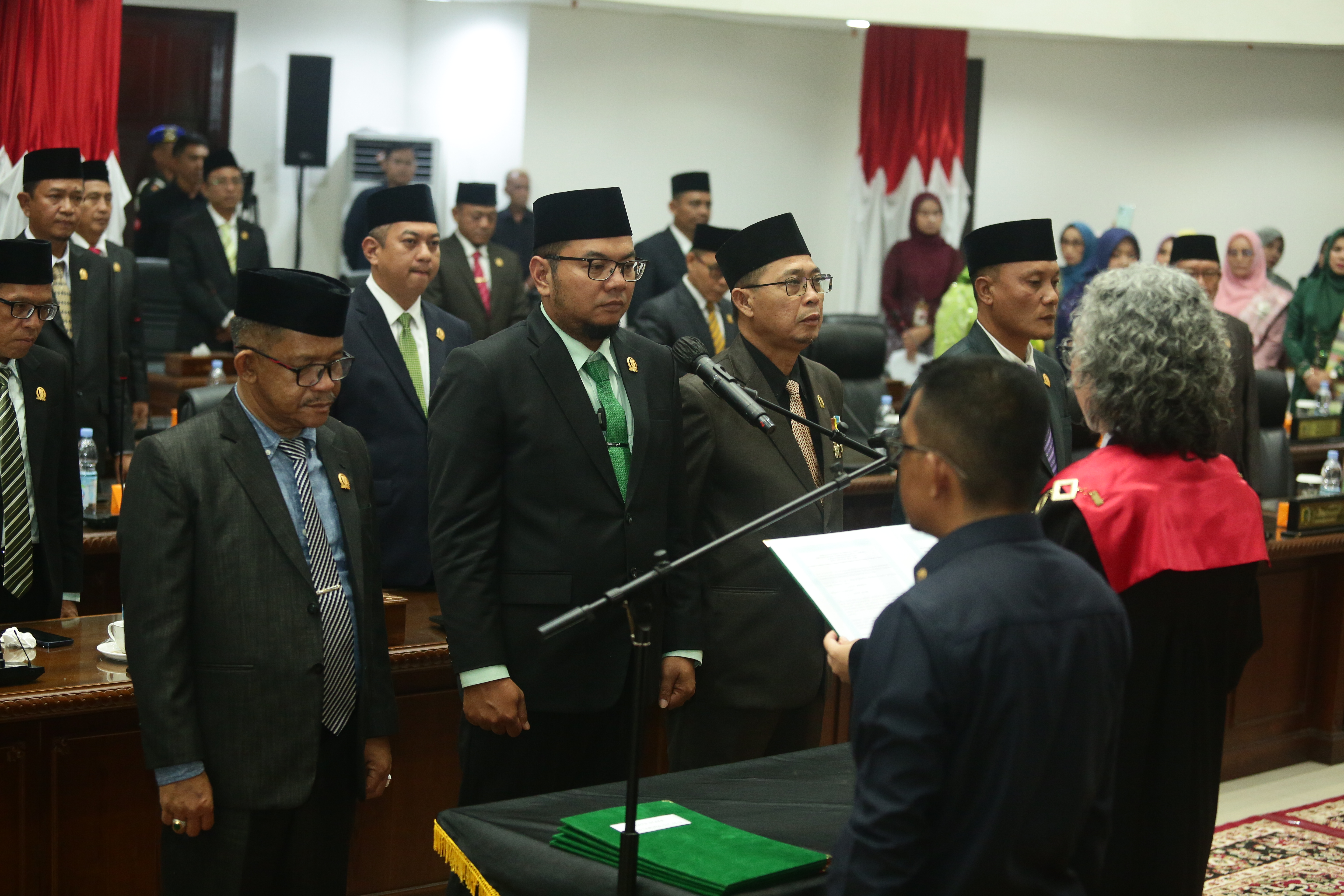 Pimpinan DPRD Inhil Periode 2024-2029 Resmi Dilantik