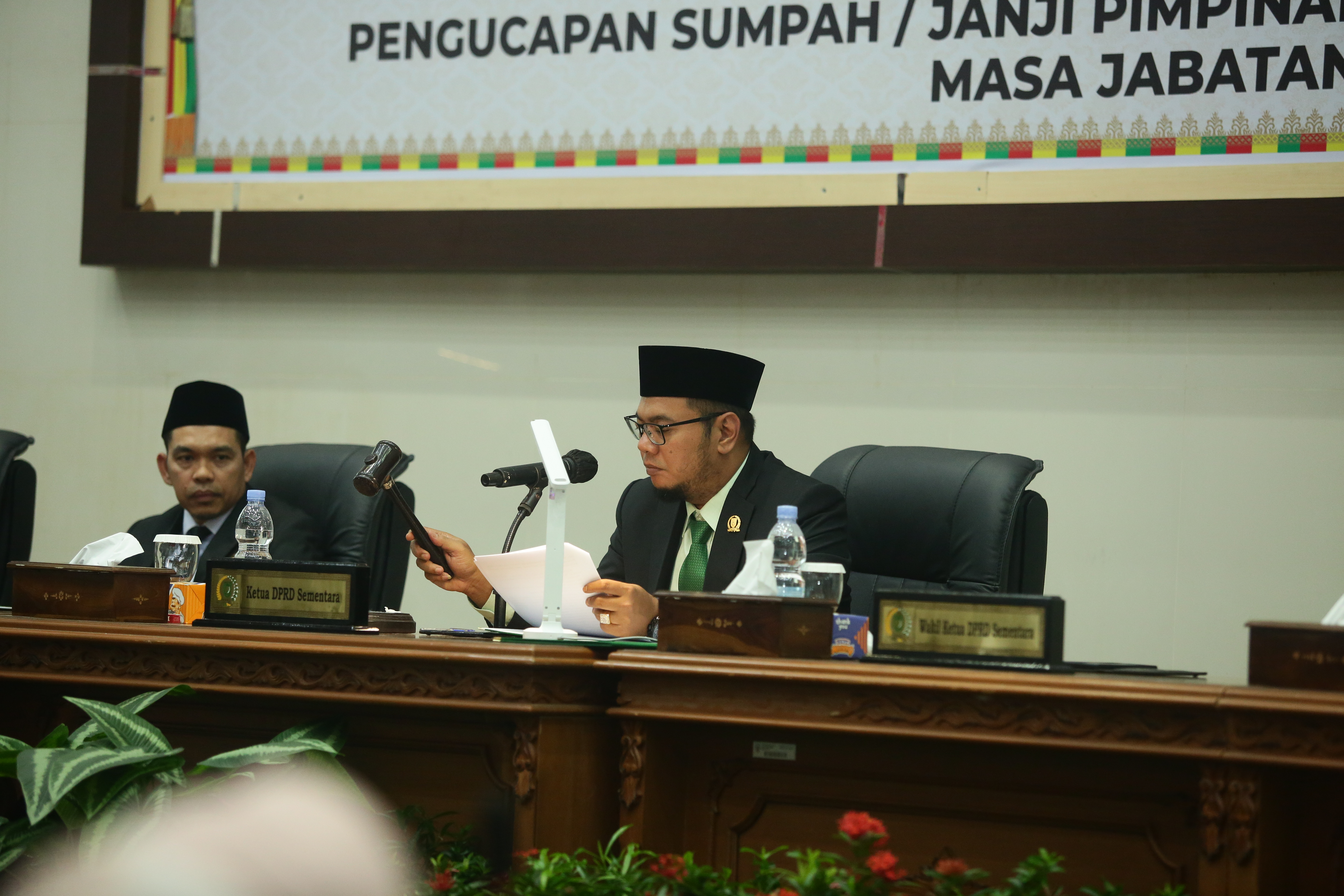 Pimpinan DPRD Inhil Periode 2024-2029 Resmi Dilantik