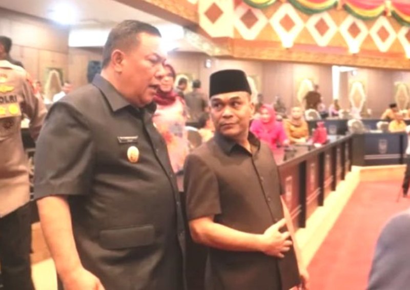 Rapat Paripurna Penyampaian Pidato Perdana Gubernur Digelar di DPRD Riau