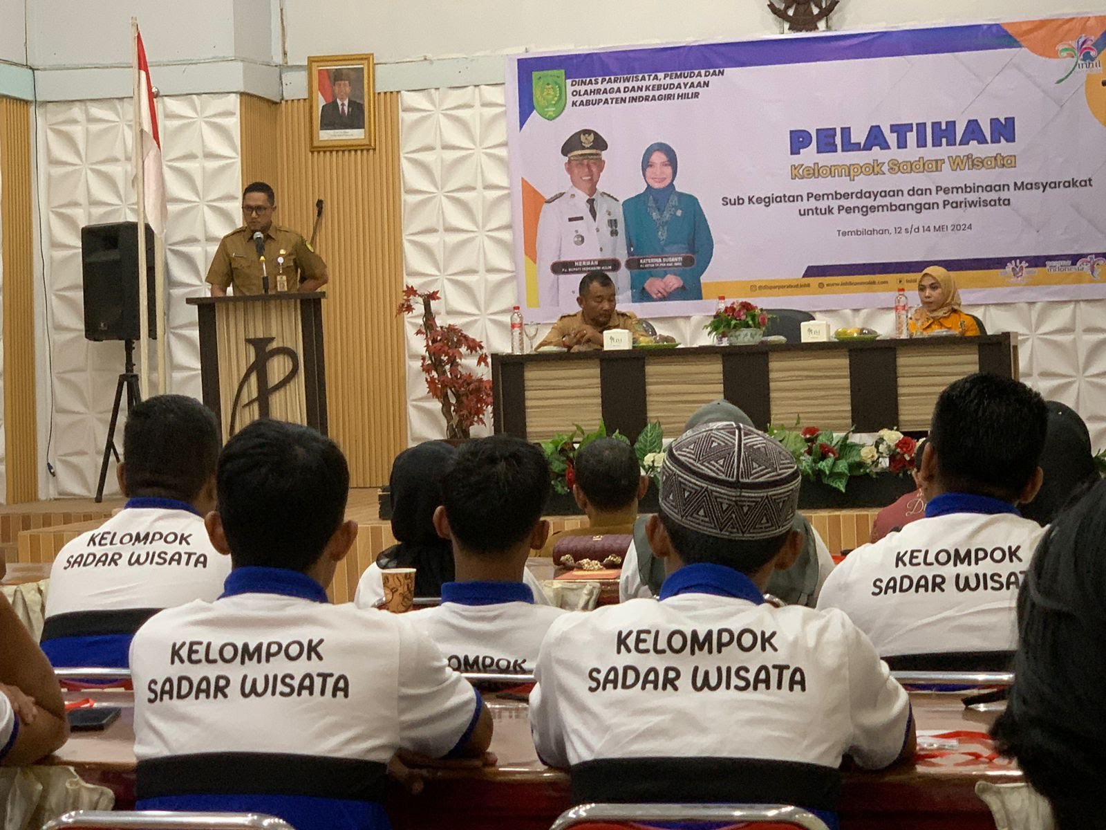 Disparporabud Inhil Gelar Pelatihan Kelompok Sadar Wisata untuk Pengembangan Pariwisata