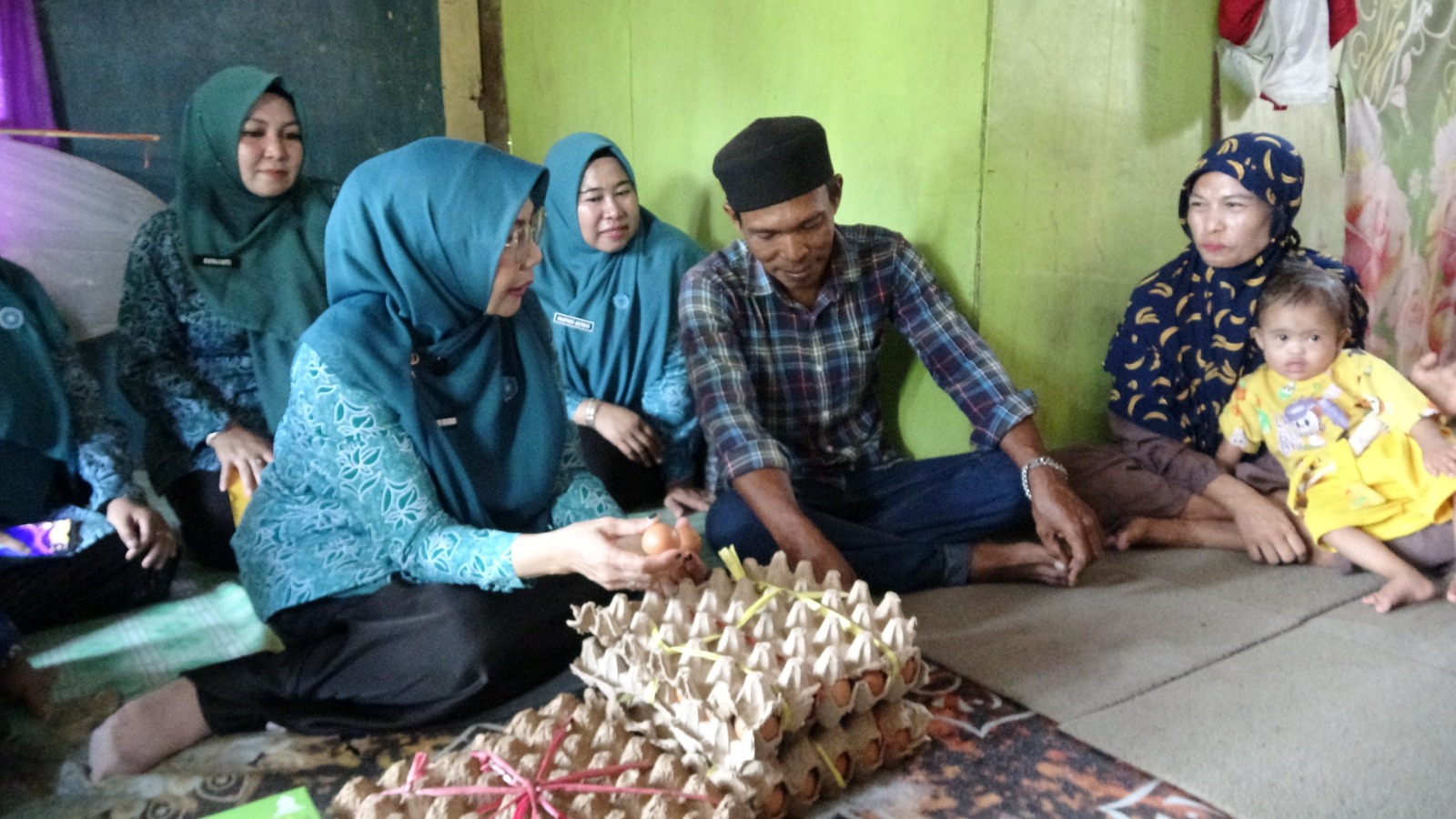 Wujudkan PAUD berkualitas, Bunda PAUD Katerina Susanti Herman, sambangi TK Viedu Inklusi di Jalan Kembang Tembilahan