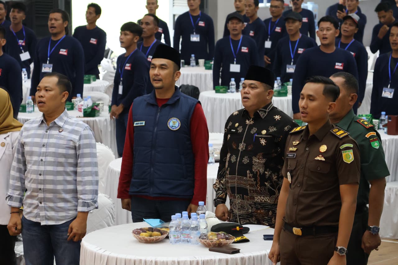 Buapti Inhil Hadiri Penyuluhan Bahaya Narkoba dan Obat Terlarang