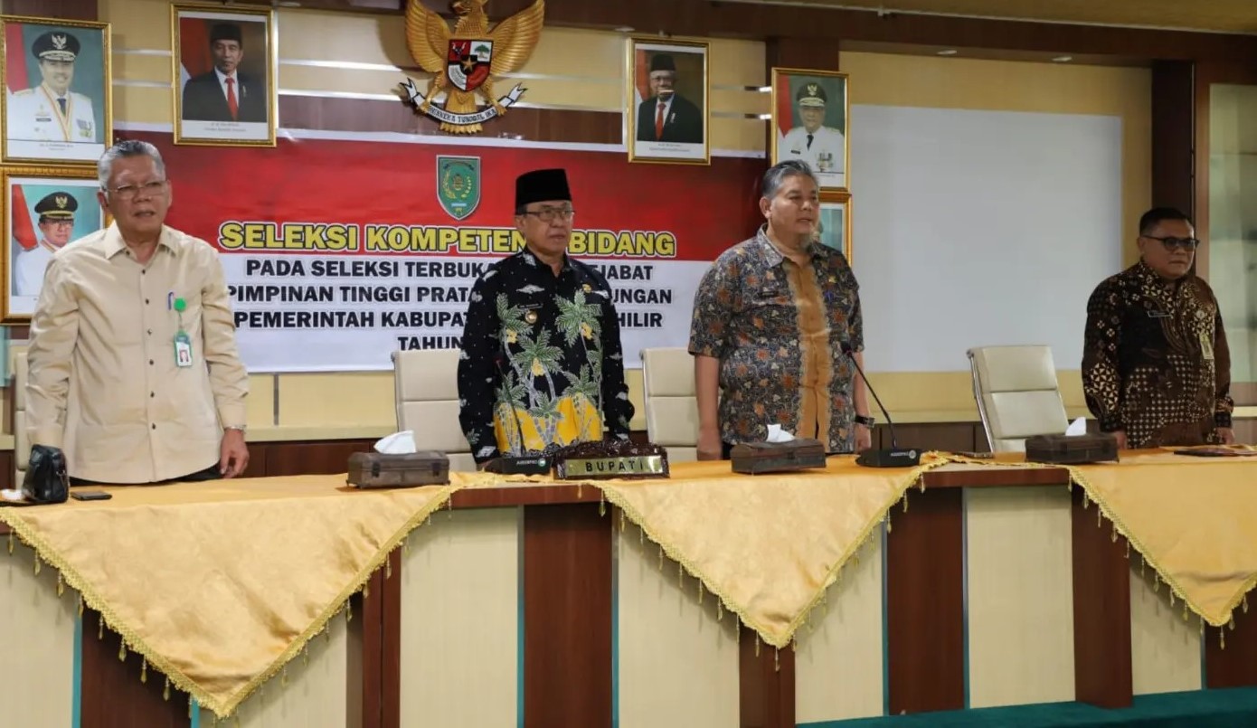 Bupati Inhil Buka SKB Calon Pejabat Pimpinan Tinggi Pratama