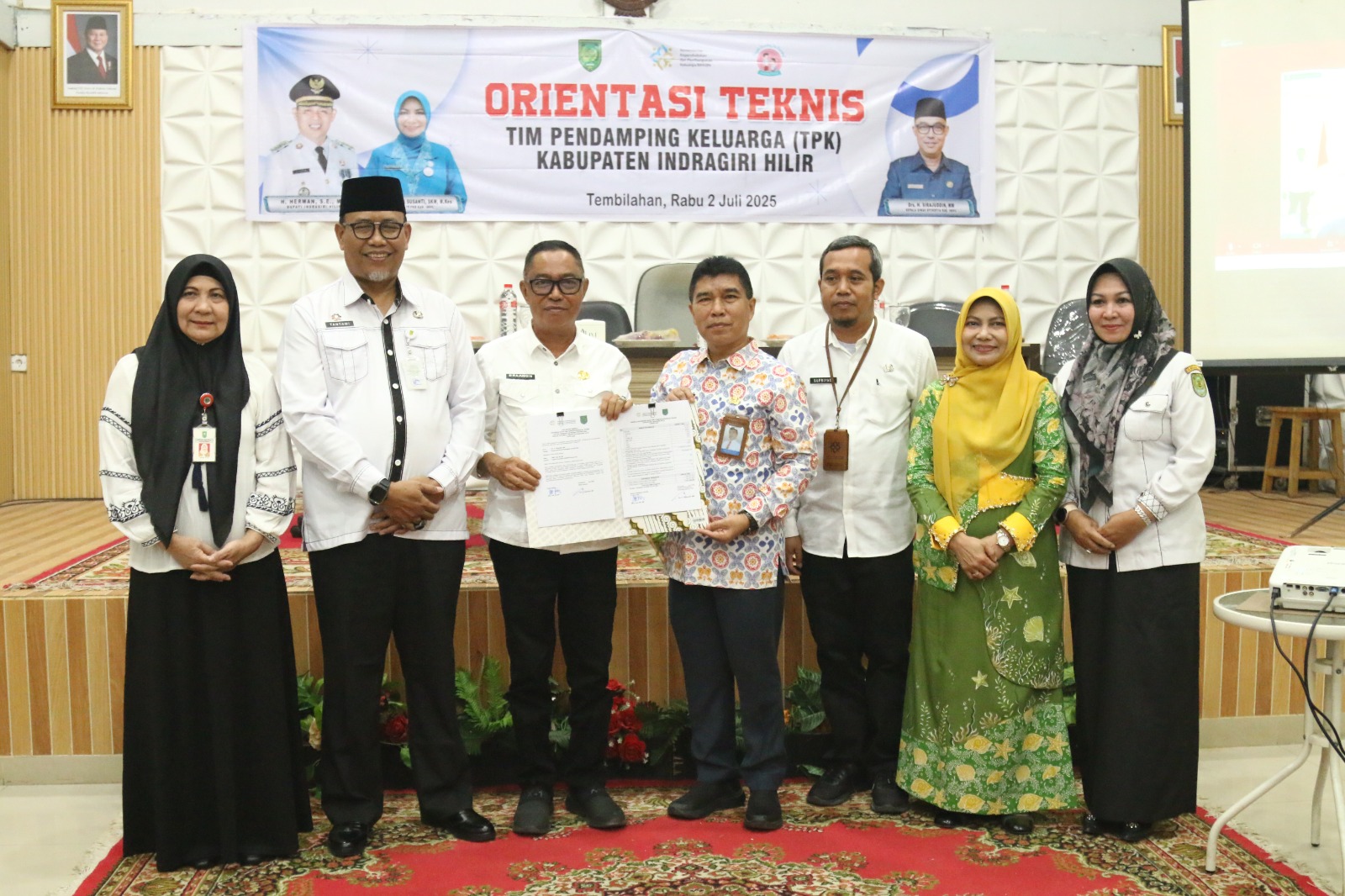 Ketua TP-PKK Inhil Hj. Katerina Susanti Tegaskan Peran Ibu dan Keluarga dalam Pencegahan Stunting