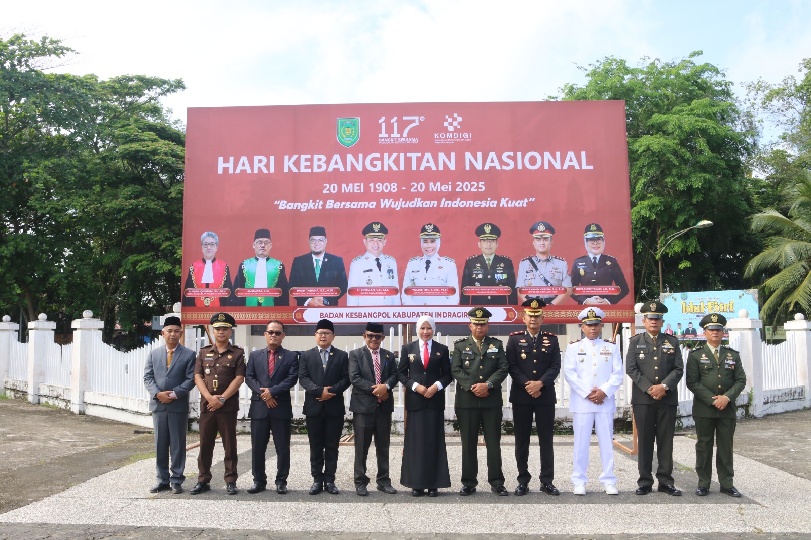 Wabup Inhil Yuliantini Pimpin Upacara Hari Kebangkitan Nasional Ke 117