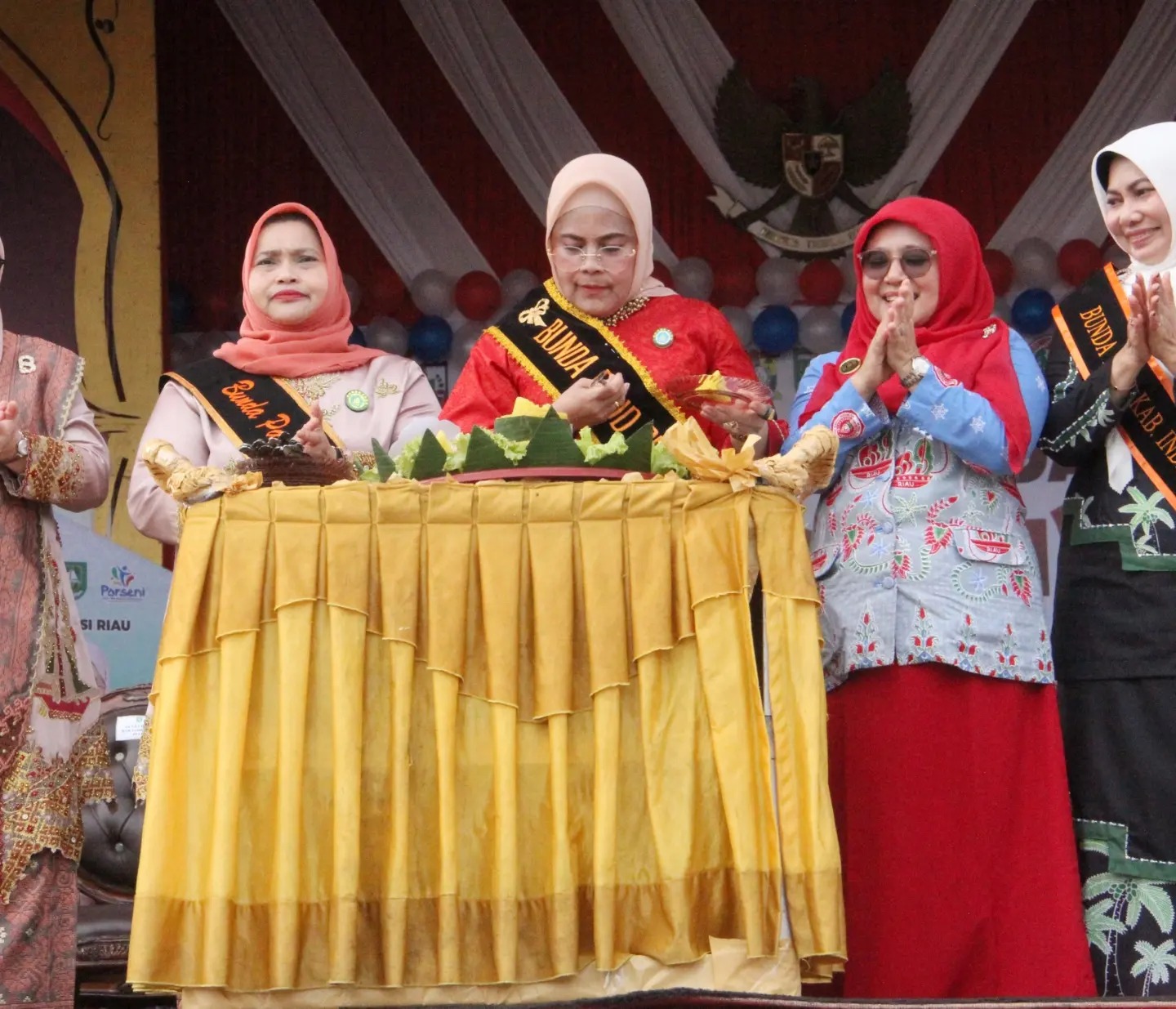 PJ. Bupati Inhil Hadiri Pembukaan Porseni IGTKI Riau