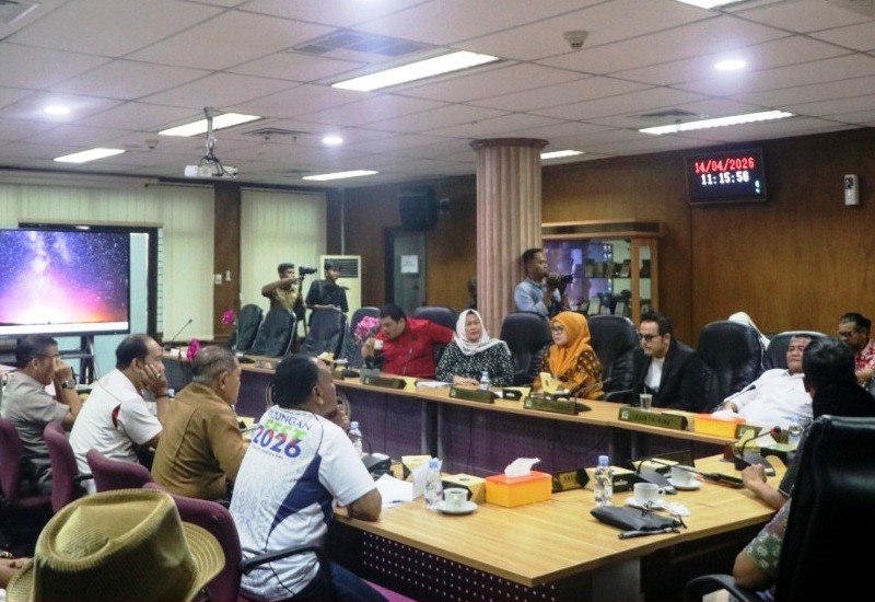 Komisi V DPRD Gelar RDP, Bahas Bonus Atlet dan Tata Kelola Organisasi Olahraga