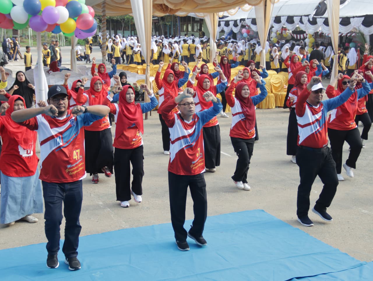 Perayaan Milad SMPN 1 Tembilahan, Bupati Harapkan Makin Banyak Lahirnya Generasi Berdaya Saing