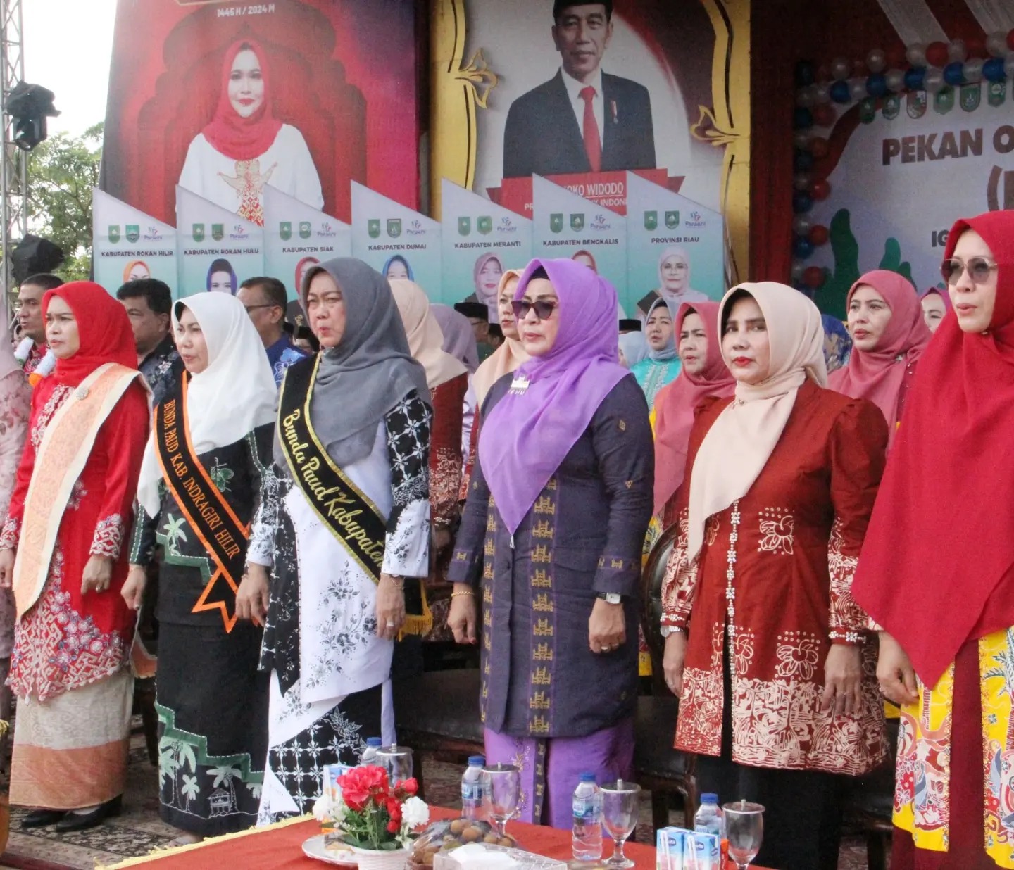 PJ. Bupati Inhil Hadiri Pembukaan Porseni IGTKI Riau