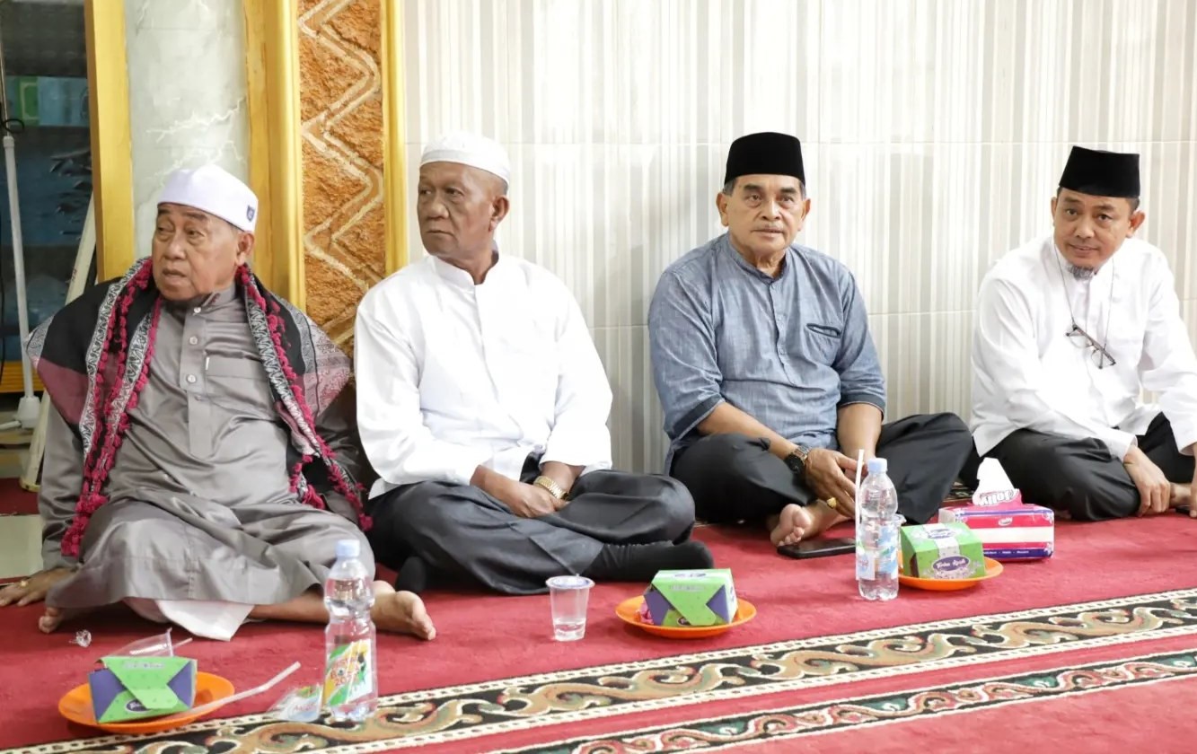 Jelang Musim Haji, Pj.Bupati Herman Buka Bimbingan Manasik Haji gabungan di Kecamatan Keritang