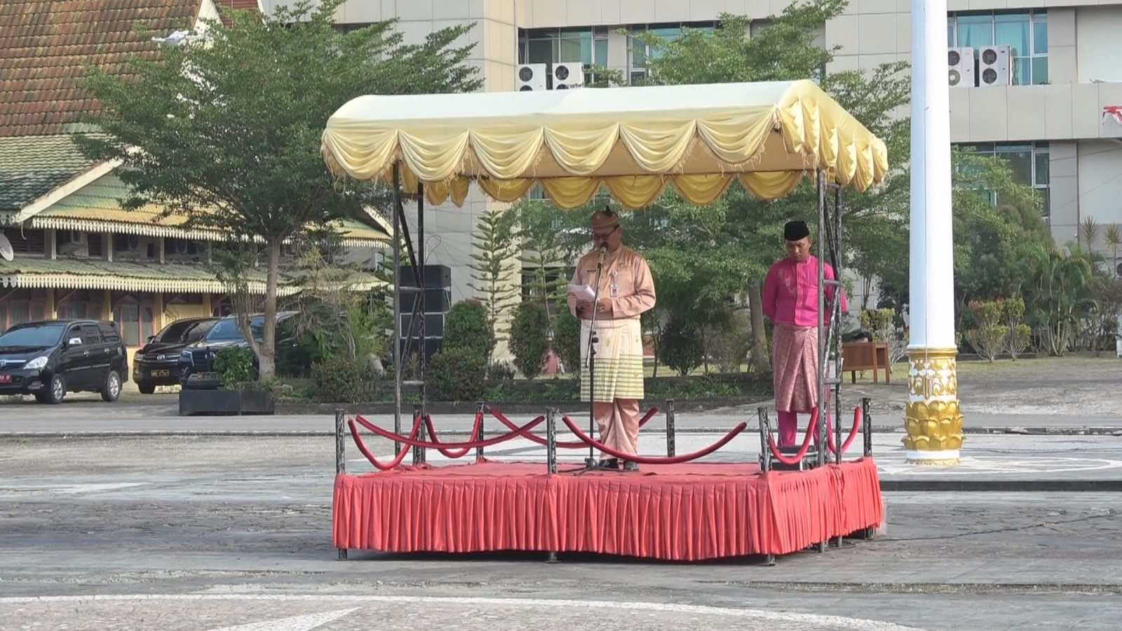 Pemkab Inhil Gelar Apel Peringatan Hari Jadi Provinsi Riau ke 68