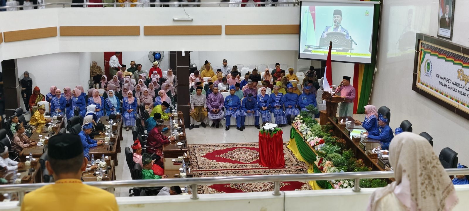 Milad Inhil Ke-60 Bupati Herman : Lima Tahun ke Depan Kita Fokus Percepatan Pembangunan