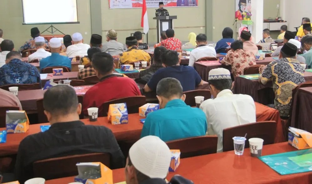 Jelang Pemilu 2024, Bupati Inhil H. M Wardan Buka Sosialisasi Pendidikan Politik Bagi Tokoh Masyarakat