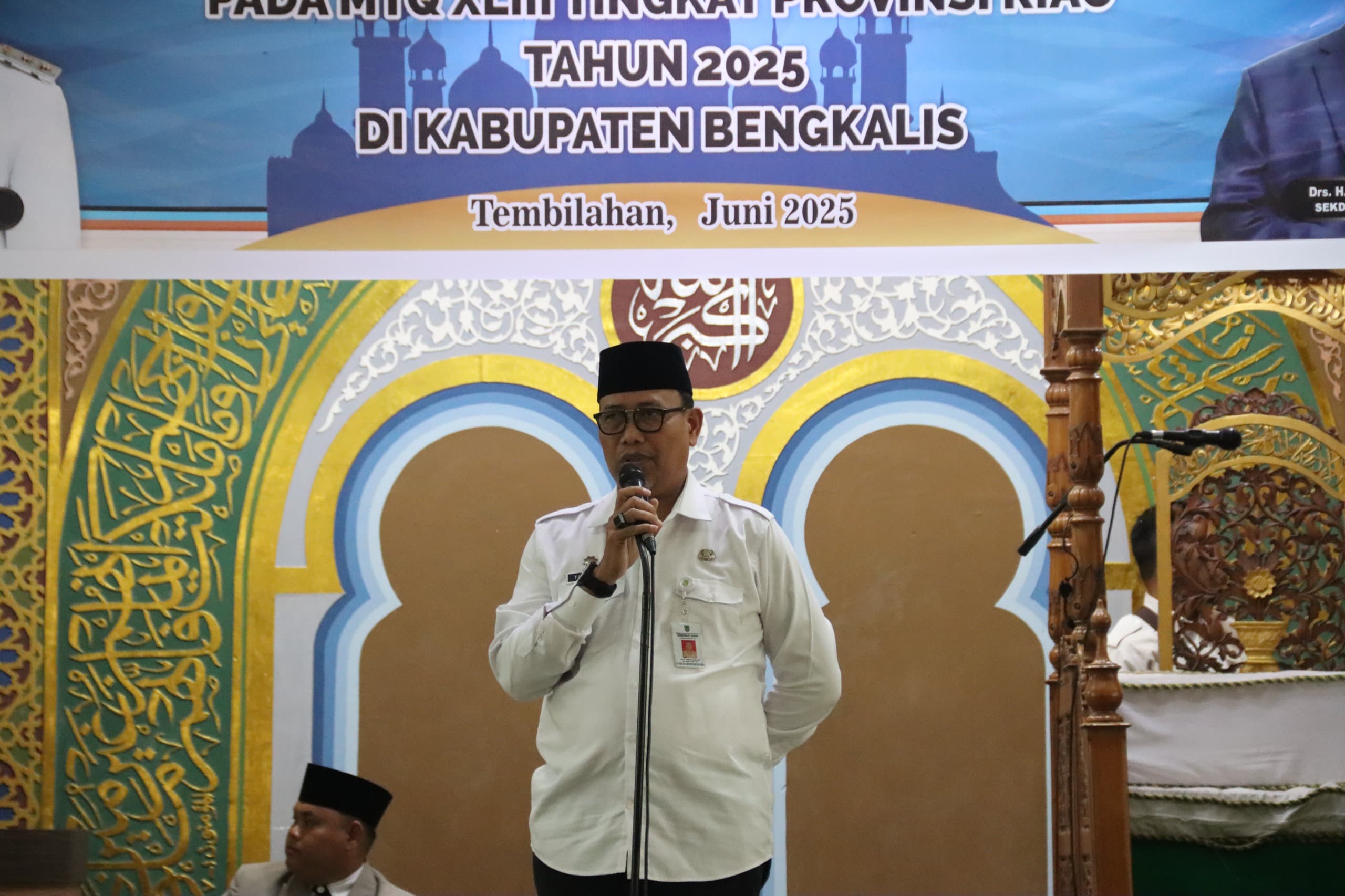 Sekda Inhil Lepas Kafilah MTQ Ke-43 Untuk Bertarung Di Ajang Provinsi Riau