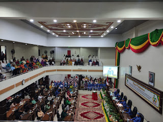 Milad Inhil Ke-60 Bupati Herman : Lima Tahun ke Depan Kita Fokus Percepatan Pembangunan