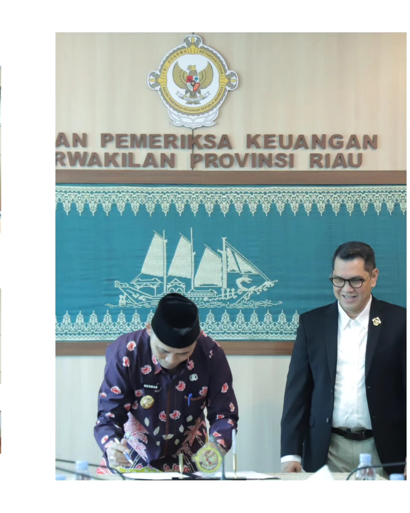 Serahkan LKPD Unaudited TA.2025 ke BPK RI Riau, Bupati Herman Harapkan Bisa Pertahankan WTP Kembali