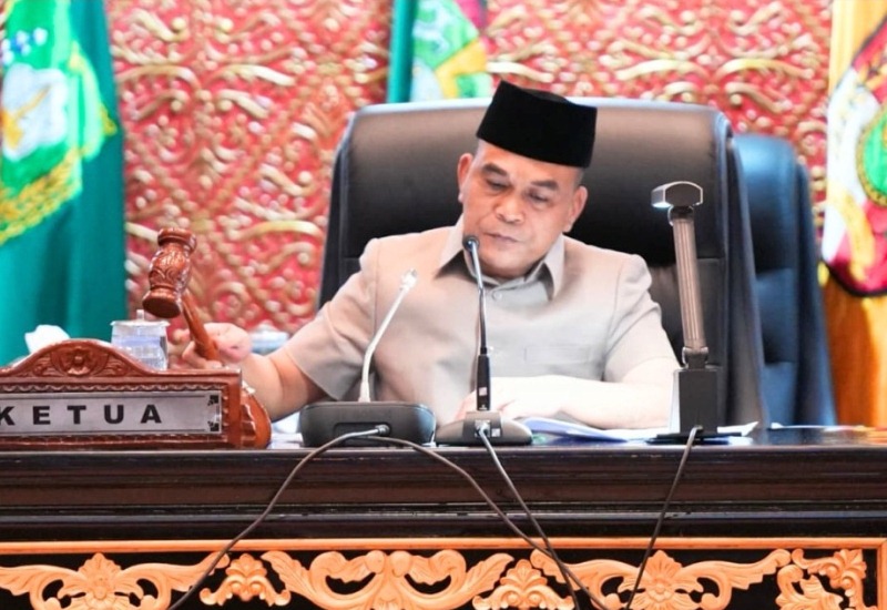 Rapat Paripurna DPRD Riau, Disampaikan Rekomendasi Ranperda Perlindungan Perempuan dan Perubahan AKD
