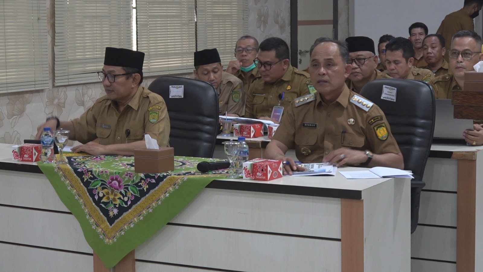 Bupati Inhil Ikuti Evaluasi SAKIP Bersama KemenPAN-RB, Perkuat Kinerja Pemerintah Daerah