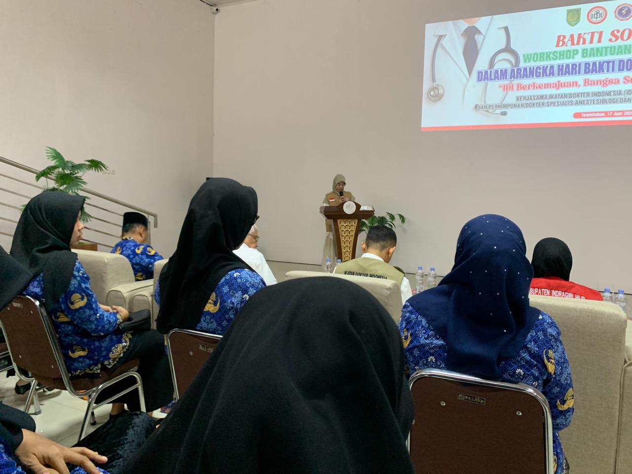 Bupati Inhil Harap Workshop Bantuan Hidup Dasar Tingkatkan Kesigapan dan Jiwa Sosial Masyarakat
