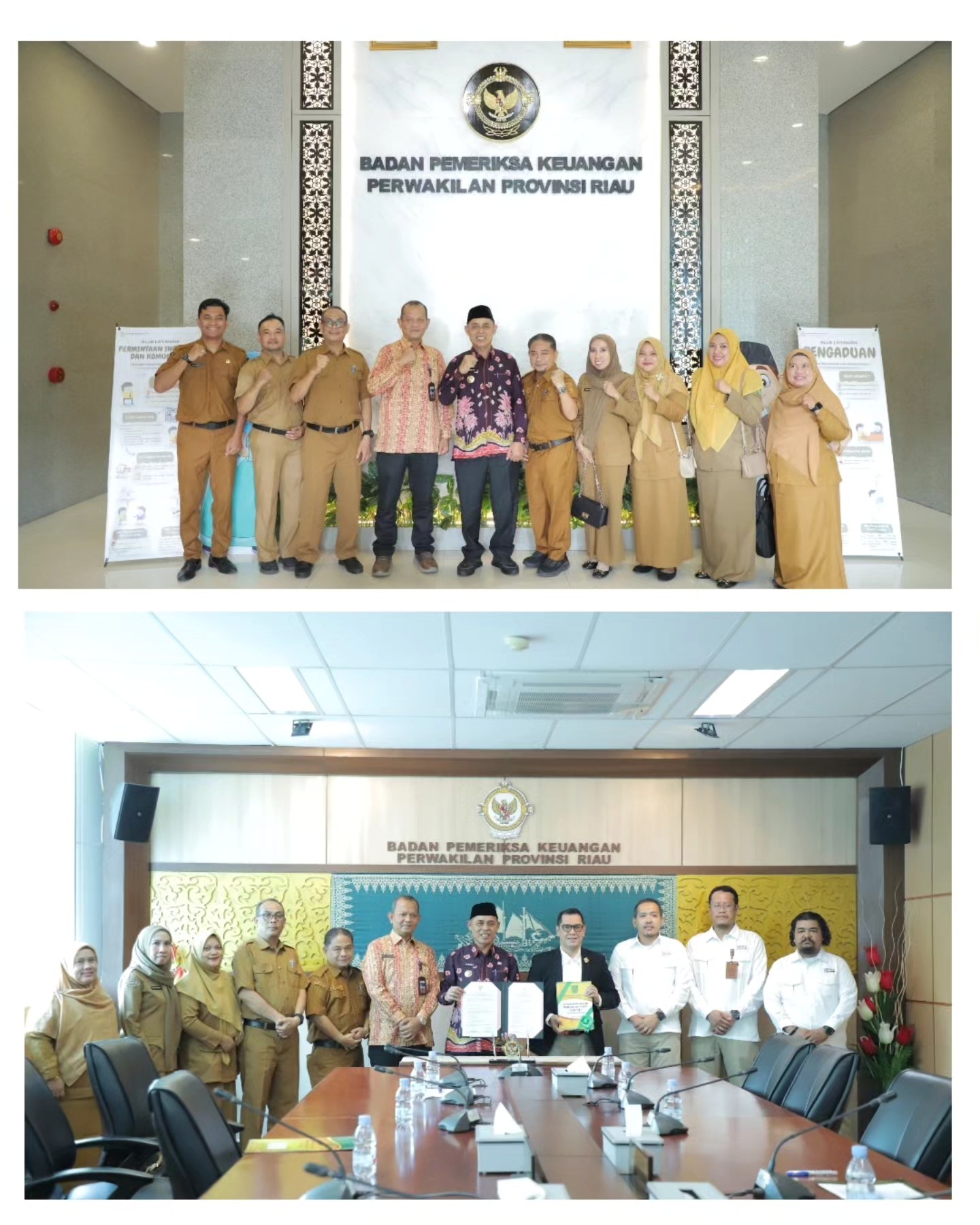 Serahkan LKPD Unaudited TA.2025 ke BPK RI Riau, Bupati Herman Harapkan Bisa Pertahankan WTP Kembali