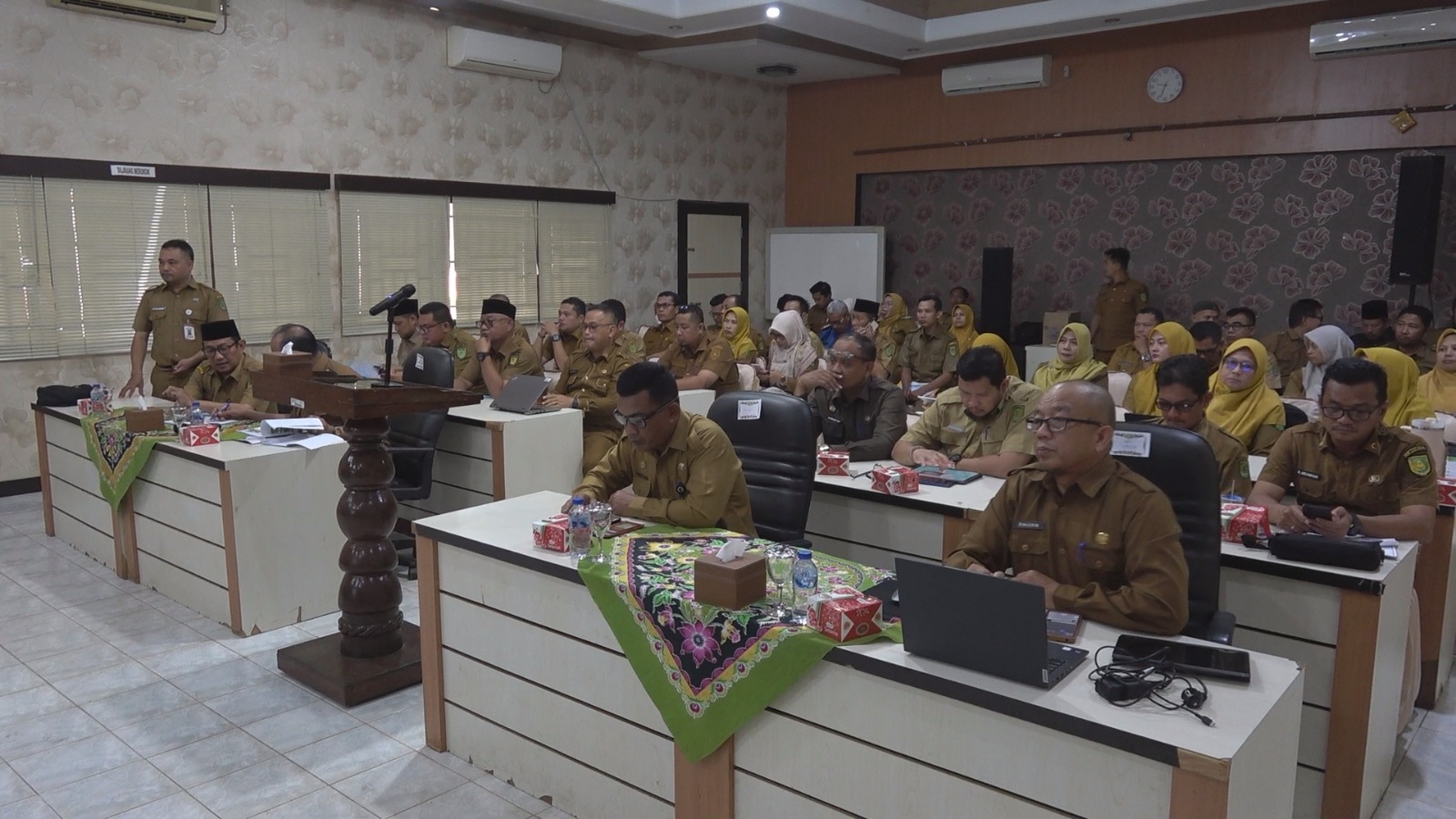 Bupati Inhil Ikuti Evaluasi SAKIP Bersama KemenPAN-RB, Perkuat Kinerja Pemerintah Daerah