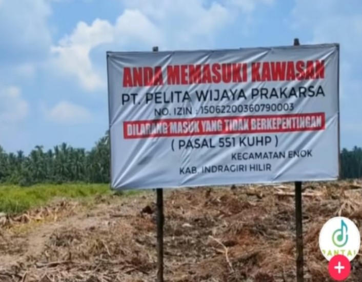 Plang PT Pelita Wijaya prakarsa